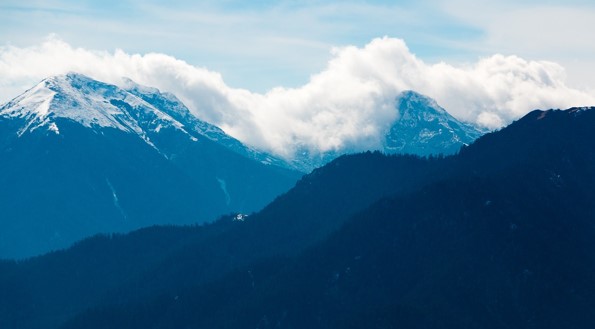 Cloud Over the Mountain